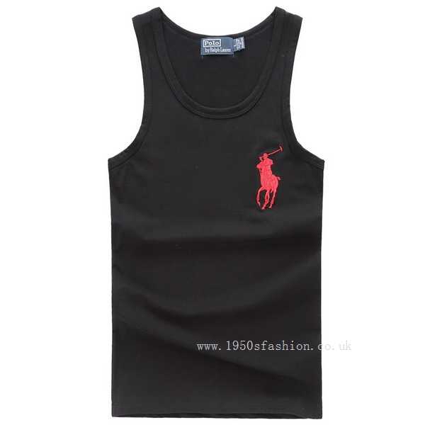 Polo Ralph Lauren Big Pony Mens Tank Top Black Red(Low Price,Unique,reasonable,rib-knit cuff) Polo Ralph Lauren Big Pony Mens Tank Top Black Red(Low Price,Unique,reasonable,rib-knit cuff)